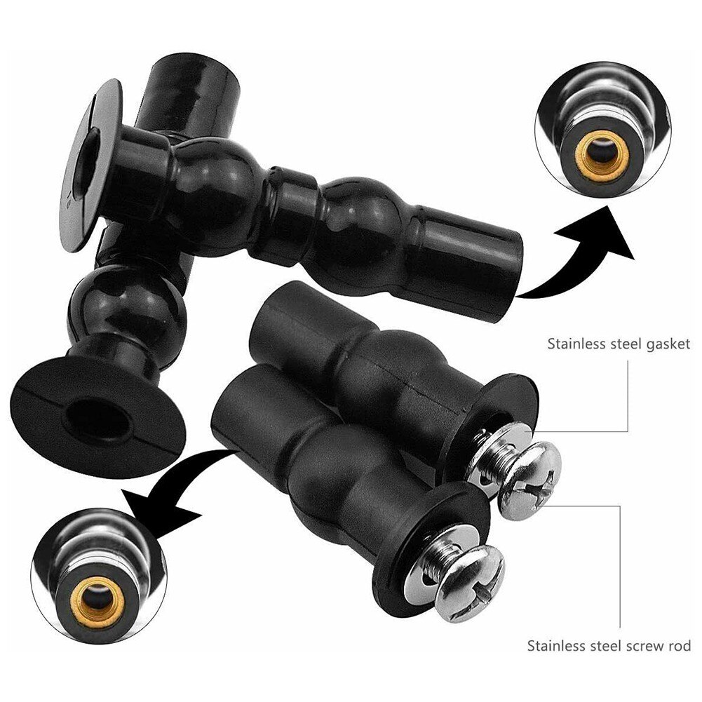 5 Toilet Cover Expansion Screw Pack Screws For Toilet Seat Universal Toilet Seat Fixing Hand Too Set Toilet Repair Home Hardware