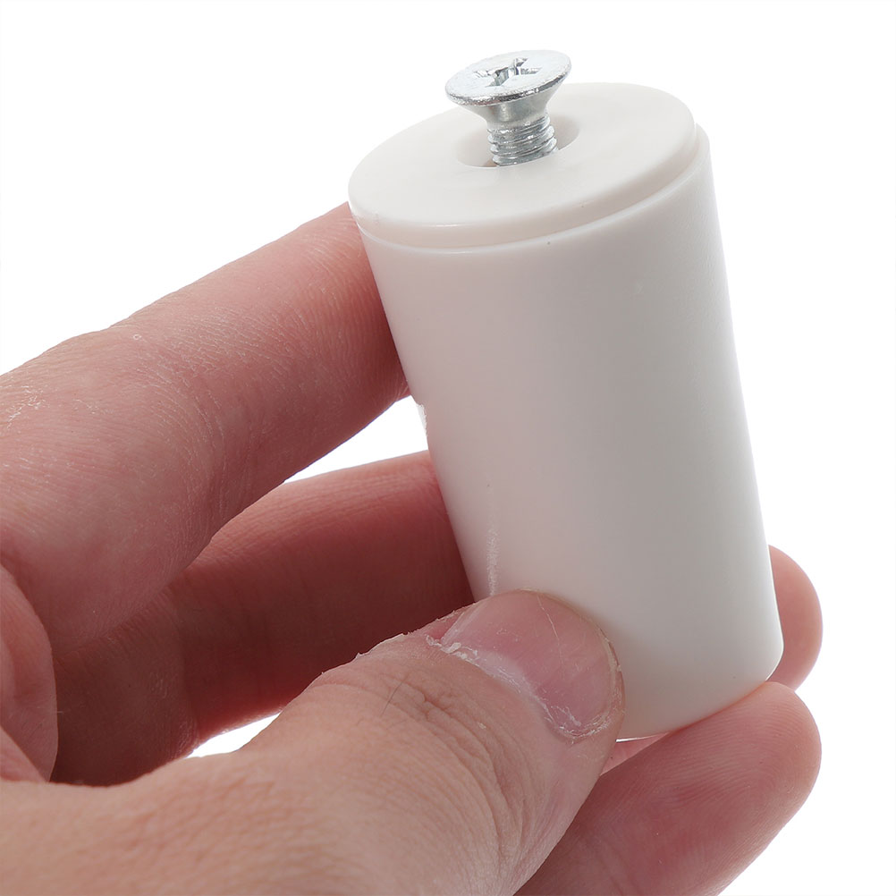 2 Stuks Witte Blind Stoppers Gordijnen Begrenzers Sluiter Reparatie Onderdelen Rolgordijnen Accessoires Venster Shades Fittings Plastic