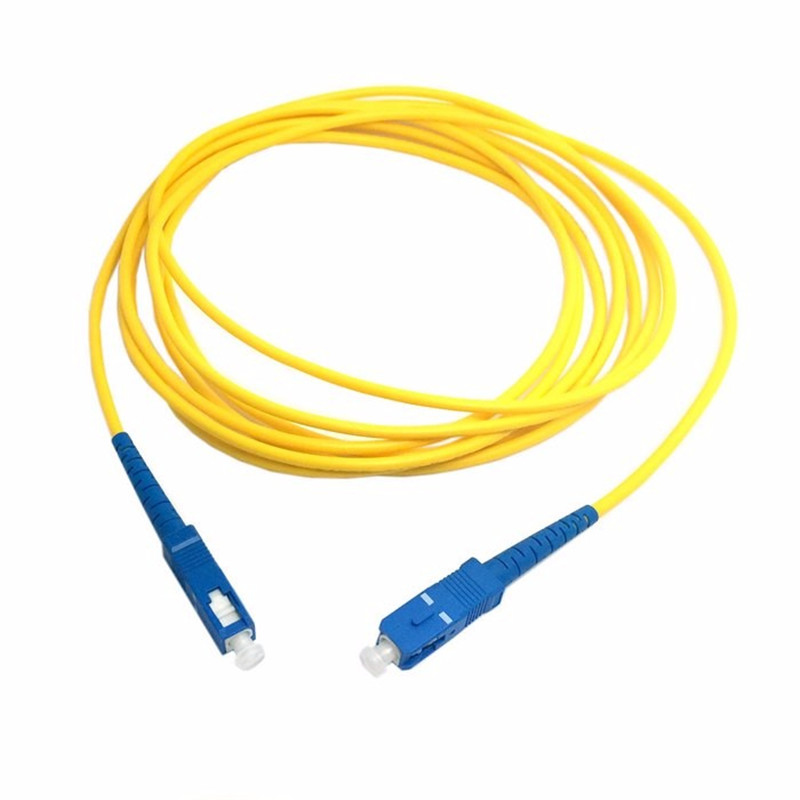 1m to 50m SC/UPC to SC/UPC SM SX Optical Fiber Jumper Cable Fiber Optic Patch Cord