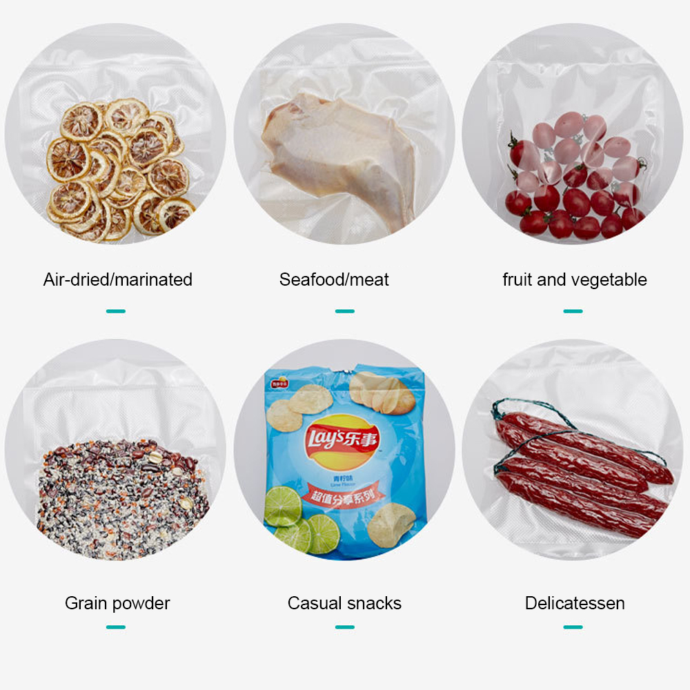 Food Vacuum Sealer Vacuum Packing Machine Sous Vide Vacuum Sealer For Food Storage Handheld Vacuum Sealer With Built-In Cutter