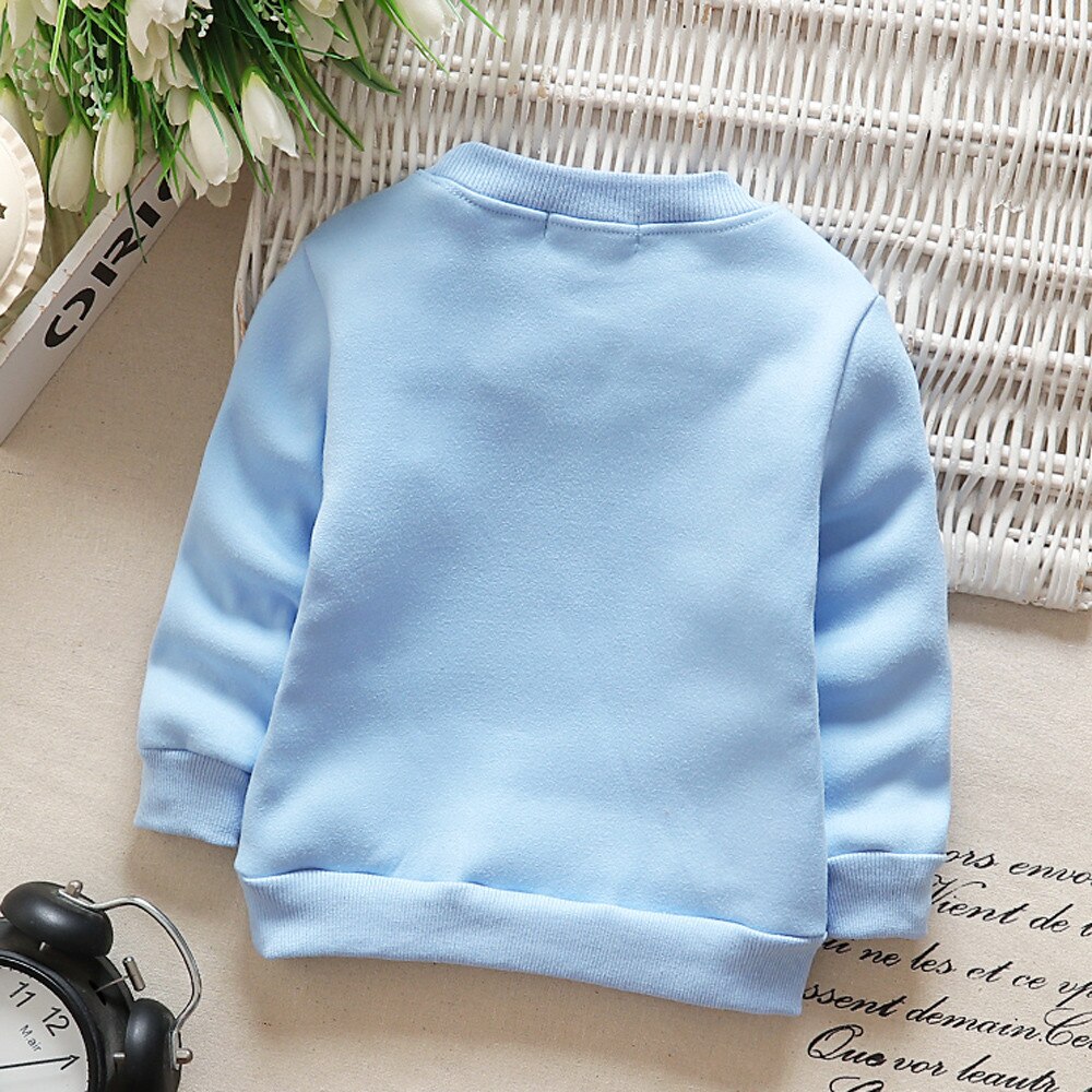 Peuter Sweatshirt Kids Meisjes Jongens Mode Herfst Winter Lange Mouw Cartoon Kerst Herten Crew Neck Tops Warme Kleding D27 #