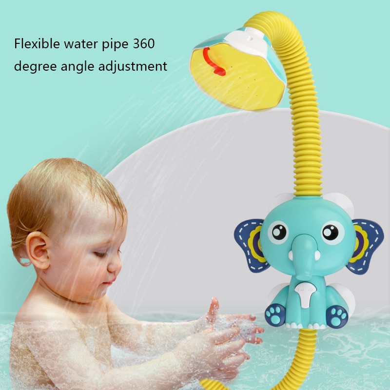 Bad Speelgoed Baby Olifant Spray Peuter Kids Elektrische Cartoon Douche Waternevel Speelgoed Jongens Meisjes Zwemmen Water Speelgoed Game