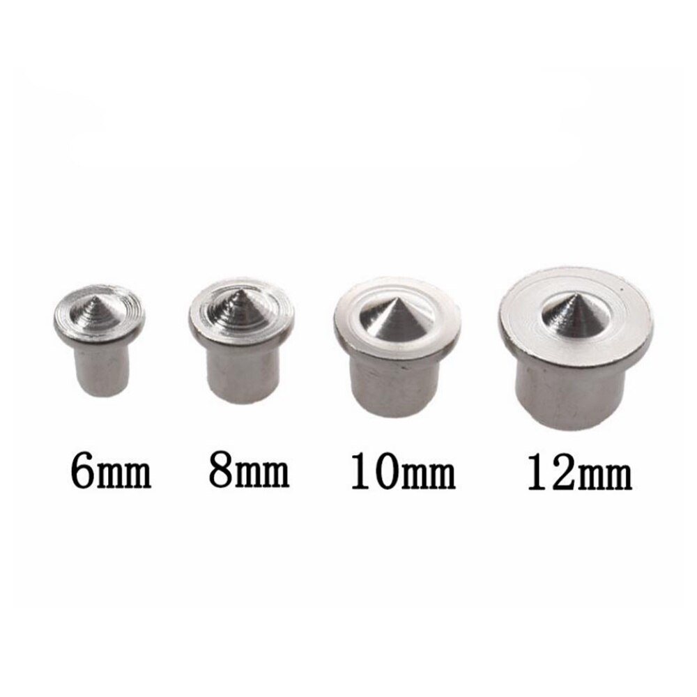 Goupilles de positionnement, 6mm, 8mm, 10mm, 12mm, fixation, marqueur de trous pour bois, ensemble de centres de Tenon pour le travail du bois, doux et dur