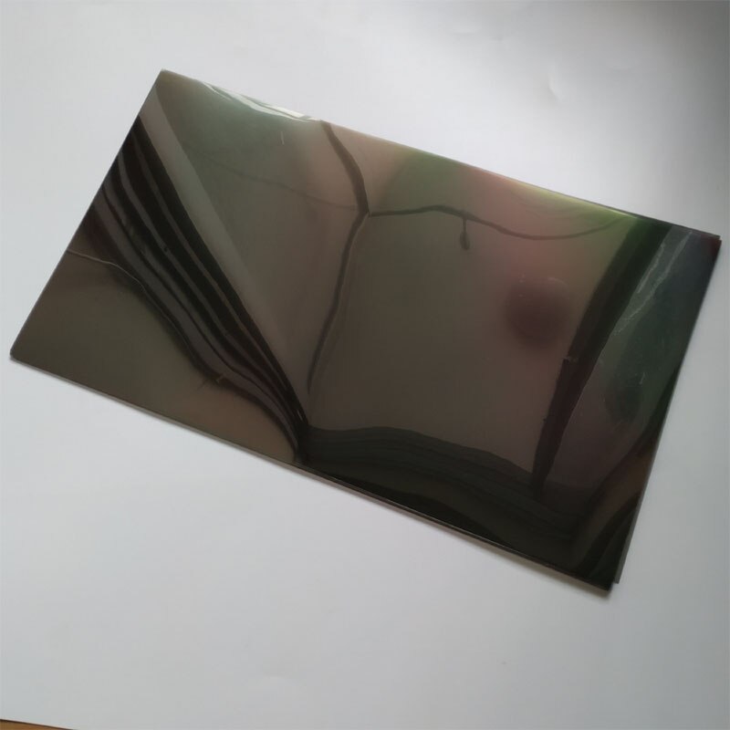 Feuilles de film polarisées pour écran LED tft LCD, 20 pouces de large, 135 degrés, 10 pièces/lot,