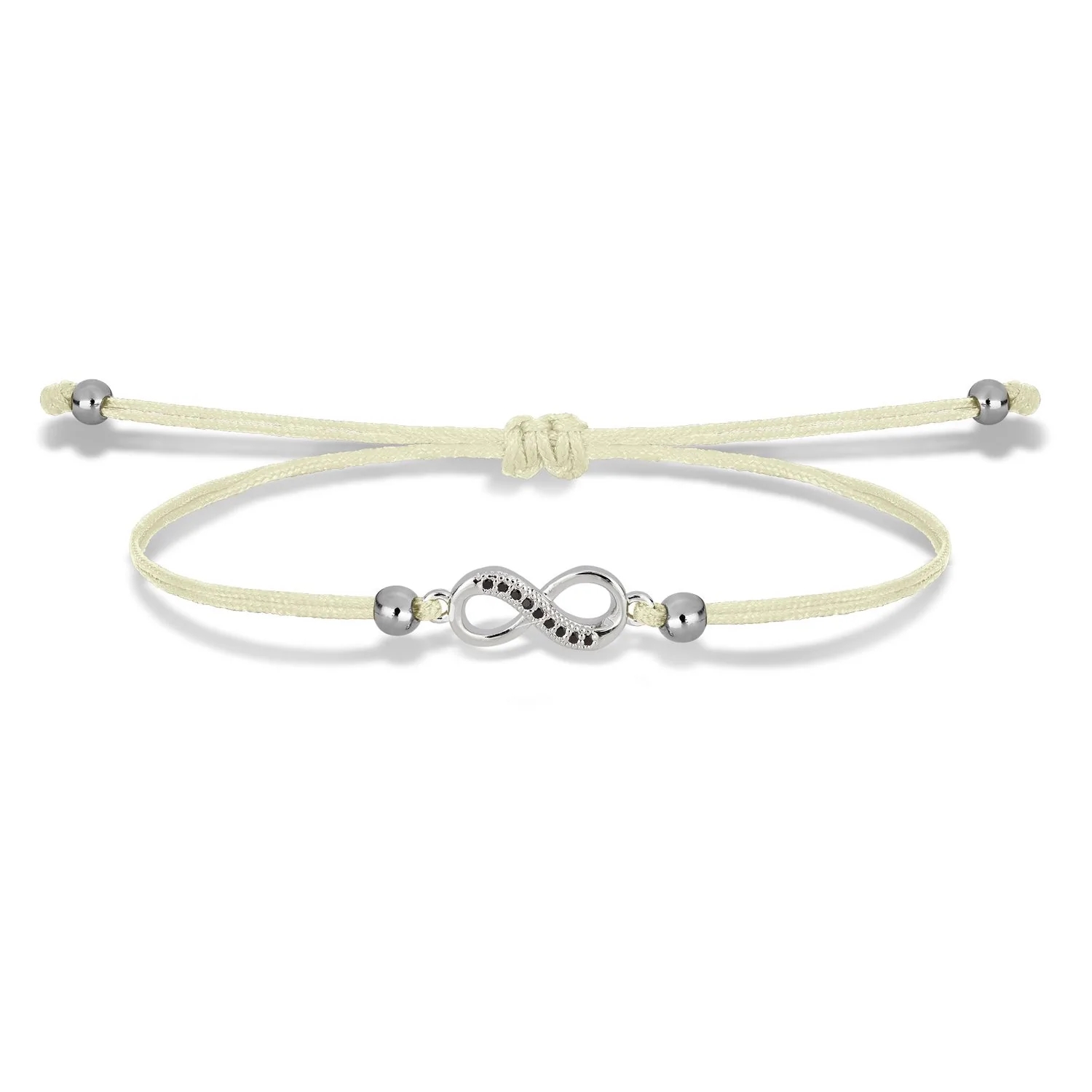 Zirconia Kristal Messing Leuke Infinity Liefde Bedelarmband Vrouwen Meisje Blauw Grijs Geel Rood String Handgemaakte Chic Sieraden