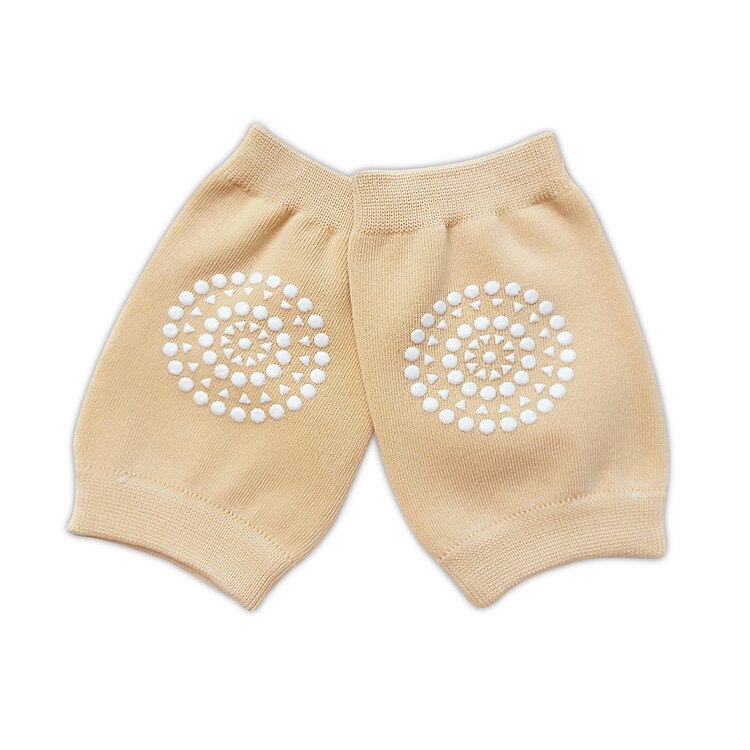 Coudières/genouillères antidérapantes pour enfant, pour garçon ou fille, accessoires de protection des coudes et des genoux pour bébé et nourrissons unisexe, avec une forme de sourire, pour la sécurité, chauffe-jambes: Skin