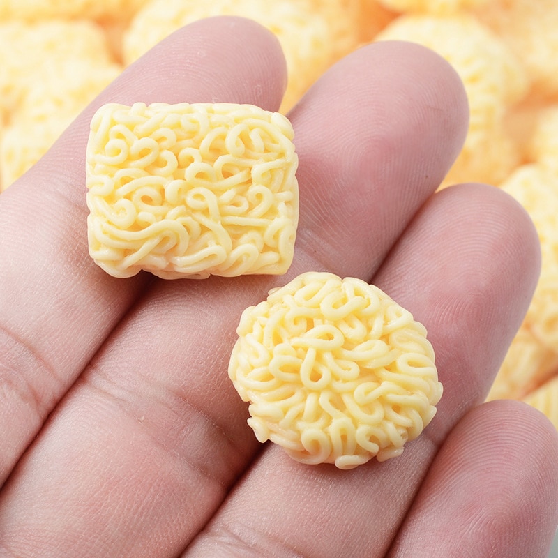 Instant Noodles Slime Accessories Toy Supplies Addition Charms Ramen DIY Crafts Filler for Fluffy Clear Crystal Slime Clay