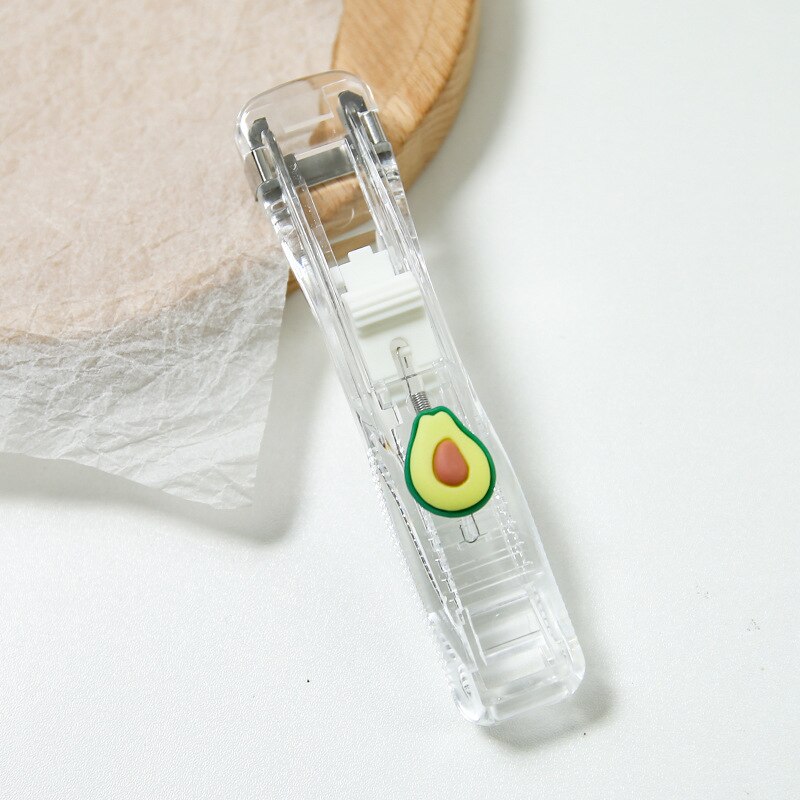 Transparent Push Folder Supplementary Folder File Data Collation Folder Student Test Paper Binding Folder Snack Sealing Folder: As shown04