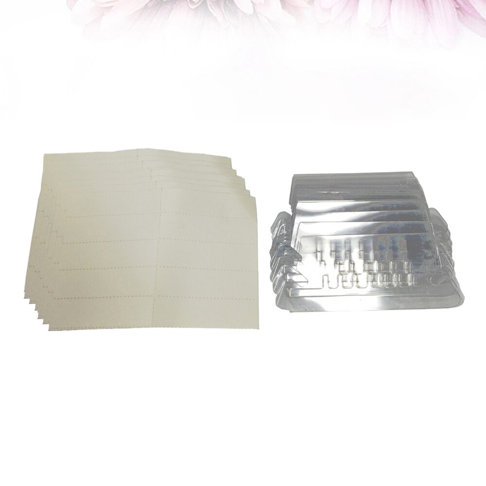 100Pcs Suspension File Folder Hanging File Holder Paper Wear-resistant Frame Documents Organizer Desktop Office Supplies (Plasti