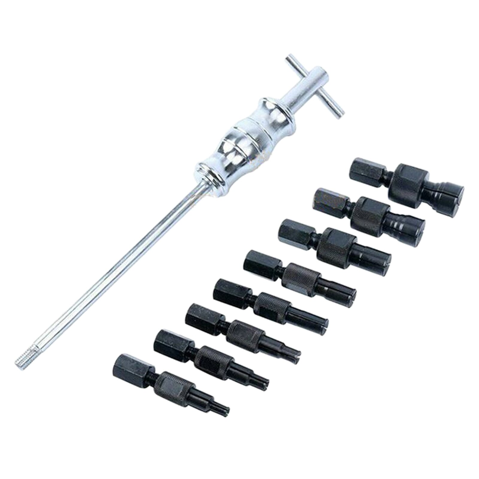 Carbon Steel Bike Bearing Puller Tool Bearing Remove Tool Kit Blind Hole Kit Bearing Removal Kit Bike Repair Tool Set