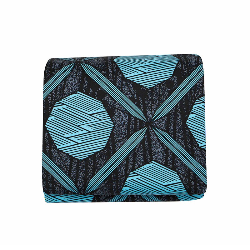 African Wax Print Fabric For Dresses Geometry Africa Print Veritable Real Wax Nigerian Polyester Fabric