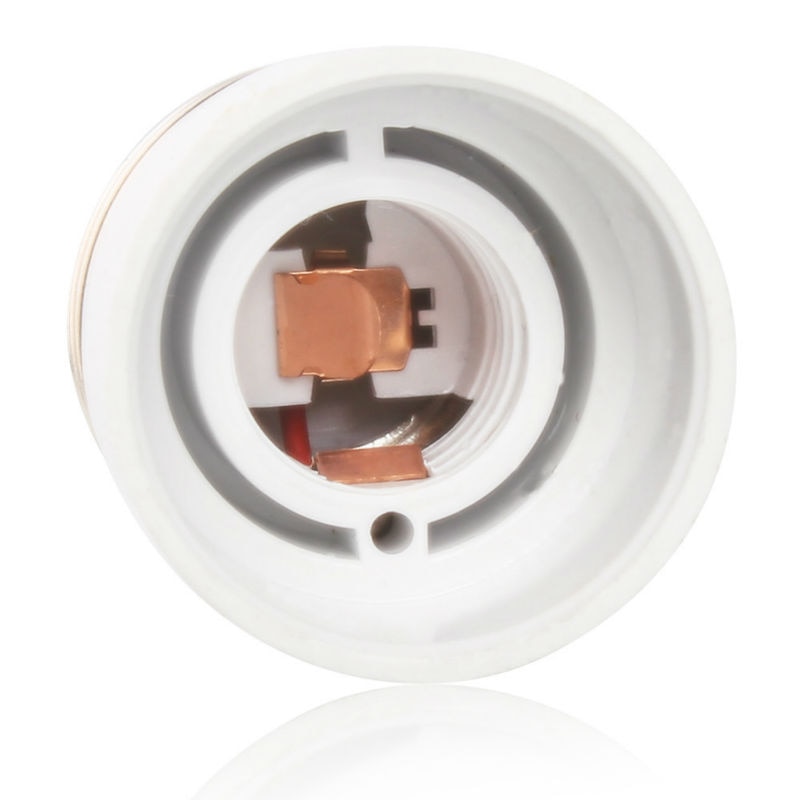 1x Converter E27 TO E14 Adapter Conversion Socket Material Fireproof Socket Adapter Lamp Holder