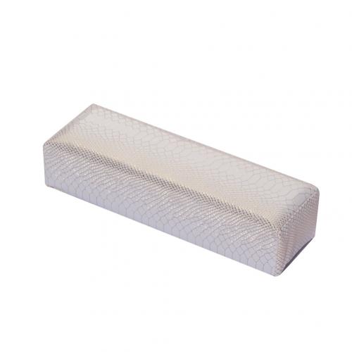 Schlange Haut Tisch Pad Hand Kissen Schwamm Arm Rest Kissen Nail art Weiche Hand Ruht Nagel Matte Pad Salon Maniküre werkzeug: White Hand Pillow