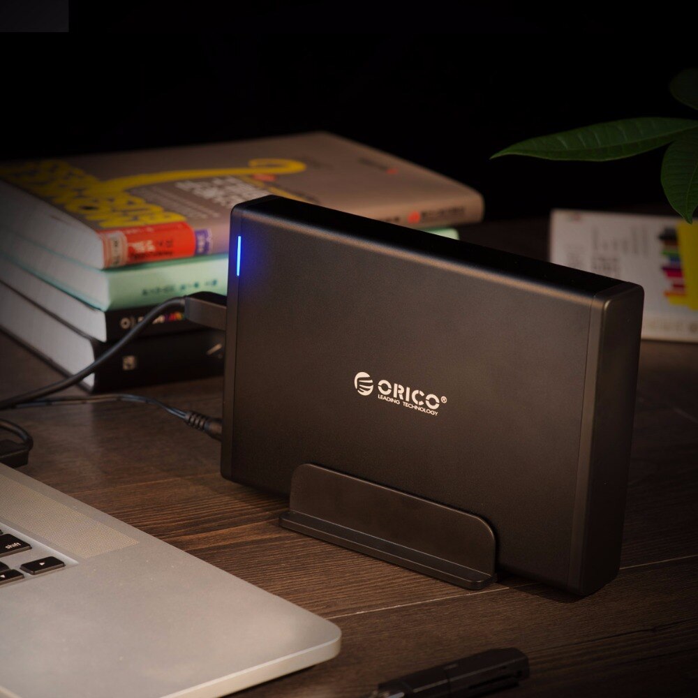 Orico 3.5 Inch Hdd Case Type C Harde Schijf Behuizing Sata Naar Usb 3.1 Externe Harde Schijf Reader Voor 2.5/3.5 ''Hdd Ondersteuning 16Tb