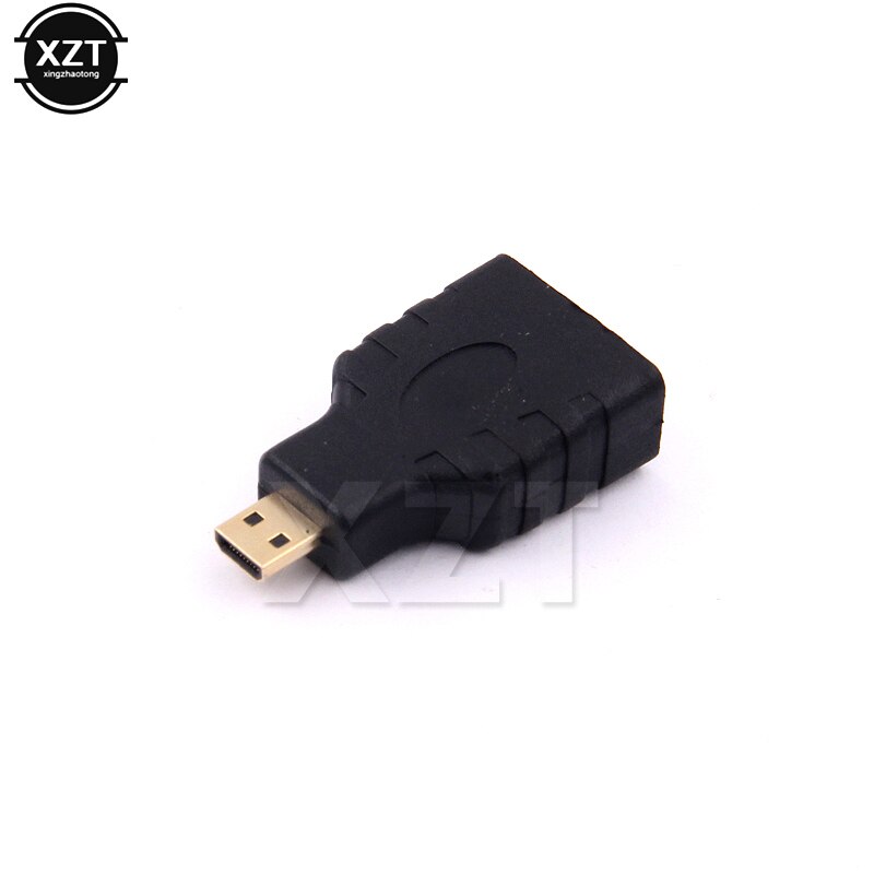 3 stks Zwart Micro HDMI adapter man femal adpater voor HDTV Converter