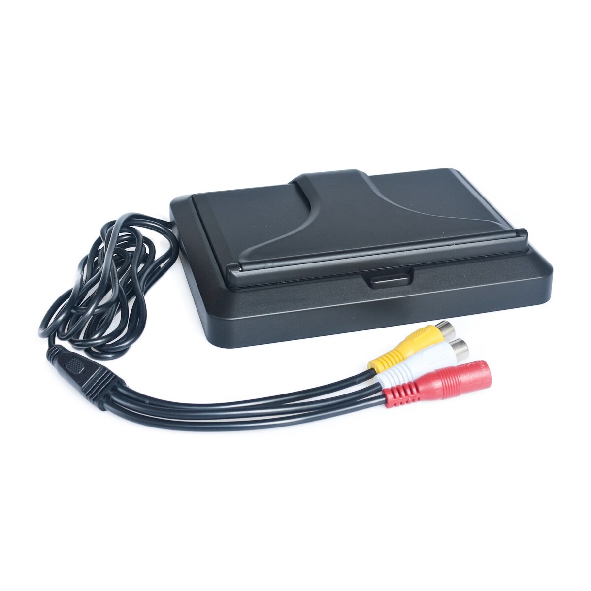Diykit 5 " 1024 x 600 sammenleggbar ips ahd bakoversikt bilmonitor backup monitor for ahd kamera cvbs bilkamera