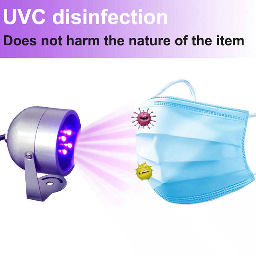 40W UVC Sterilizer Light Protection 100-240V Energy Conservation Germicidal Lamp Tube Waterproof Portable Protective Equipment