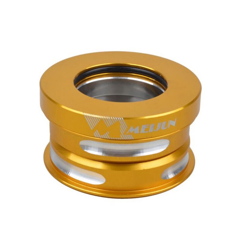 Folding Bike Headset Bicycle Sealed Bearing Bowl Set Foldable Bicycle Parts Bicycle Headset Cover Bowl Cover Light Headsets: Gold