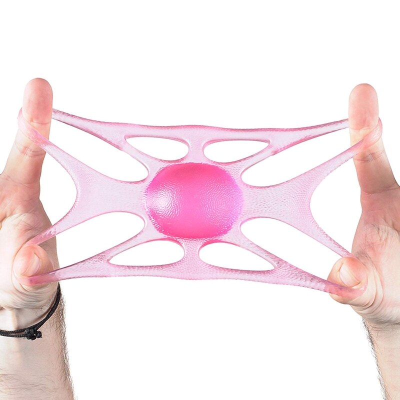 Hand Exerciser - Grip, Forearm Wrist Strengthener - Squeeze and Flex Finger Extension Trainer Therapy Stress Ball Training,