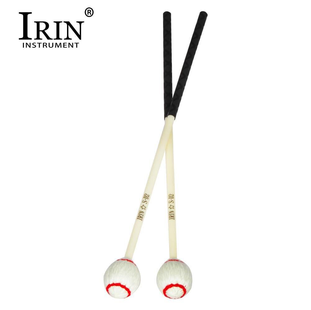 1 paar Hard Rubber Hoofd Marimba Sticks Hamers Xylofoon Piano Hamer Percussie Instrument Accessoires IRIN S-02