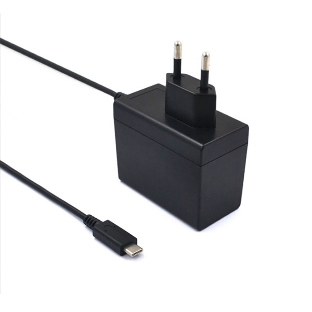 Adaptador de fuente de alimentación USB tipo C, enchufe de la UE/EE. UU., 5V2.4A, para consola de juegos Nintendo Switch NS, 100-240V