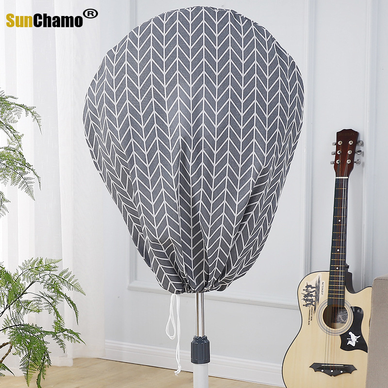 Electric Fan Cover Dust Cover Drawstring Washable Cartoon All-inclusive Appliances Floor Desktop Round Beautiful Fan Protective
