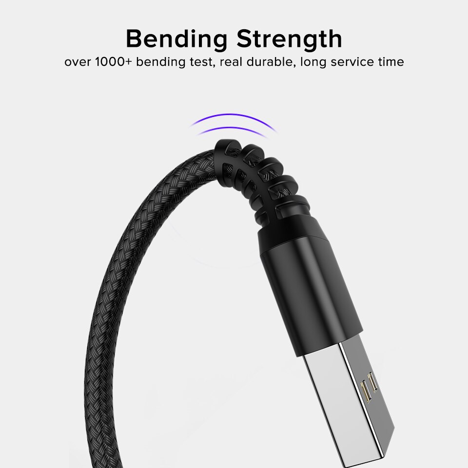 Venroii 90 Grau Rápido Carregamento Cabo Micro USB Do Telefone Móvel Cabo De Jogo Android Fio para Samsung Xiaomi Redmi 7A Huawei honra 8X