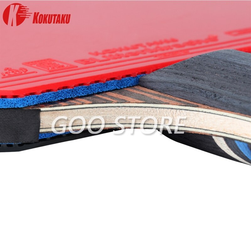 KOKUTAKU Racket 4/5/6 Star Carbon Table Tennis Racket ITTF KOKUTAKU Ping Pong Bat Paddle