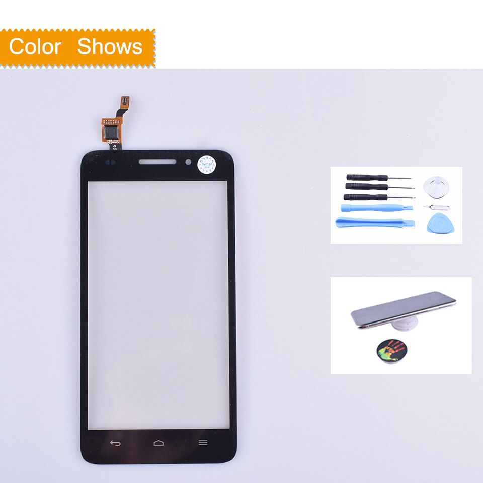 Para Huawei Ascend G620 G620-UL01 pantalla táctil del Sensor del Panel digitalizador G620S G620S-L01 G620S-02 G620S-L03 pantalla táctil de vidrio: G620Sblack with gift