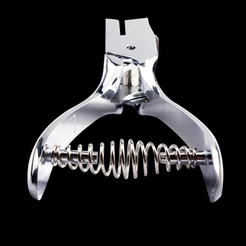 Silver Metal Hand Slot Puncher ID Card Photo Badge Hole Punch Tag Tool