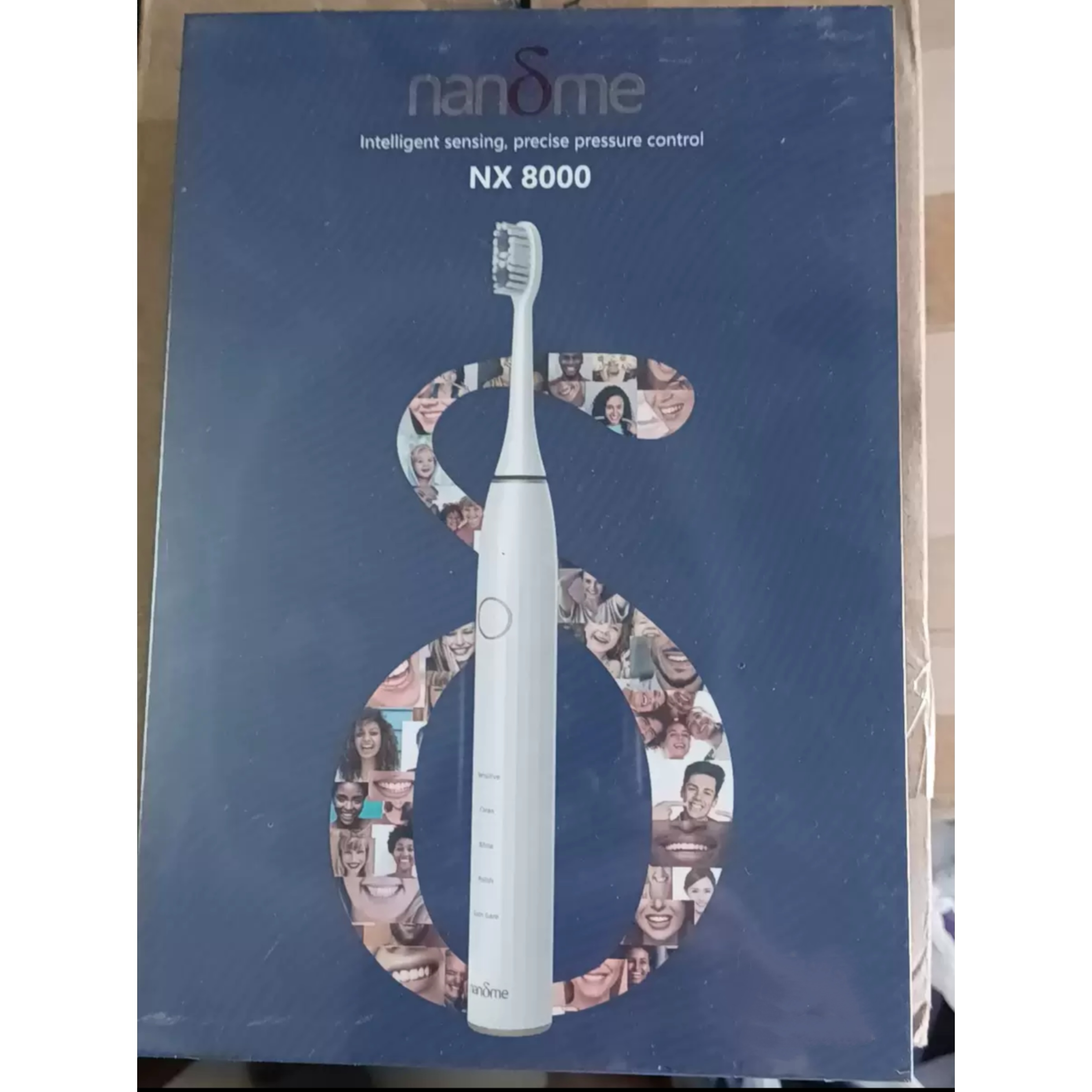 Replacement Toothbrush Heads For nandme nx8000 Sonic Electric Toothbrush Soft DuPont Bristle Tooth Brush Head,4/8/16PCS