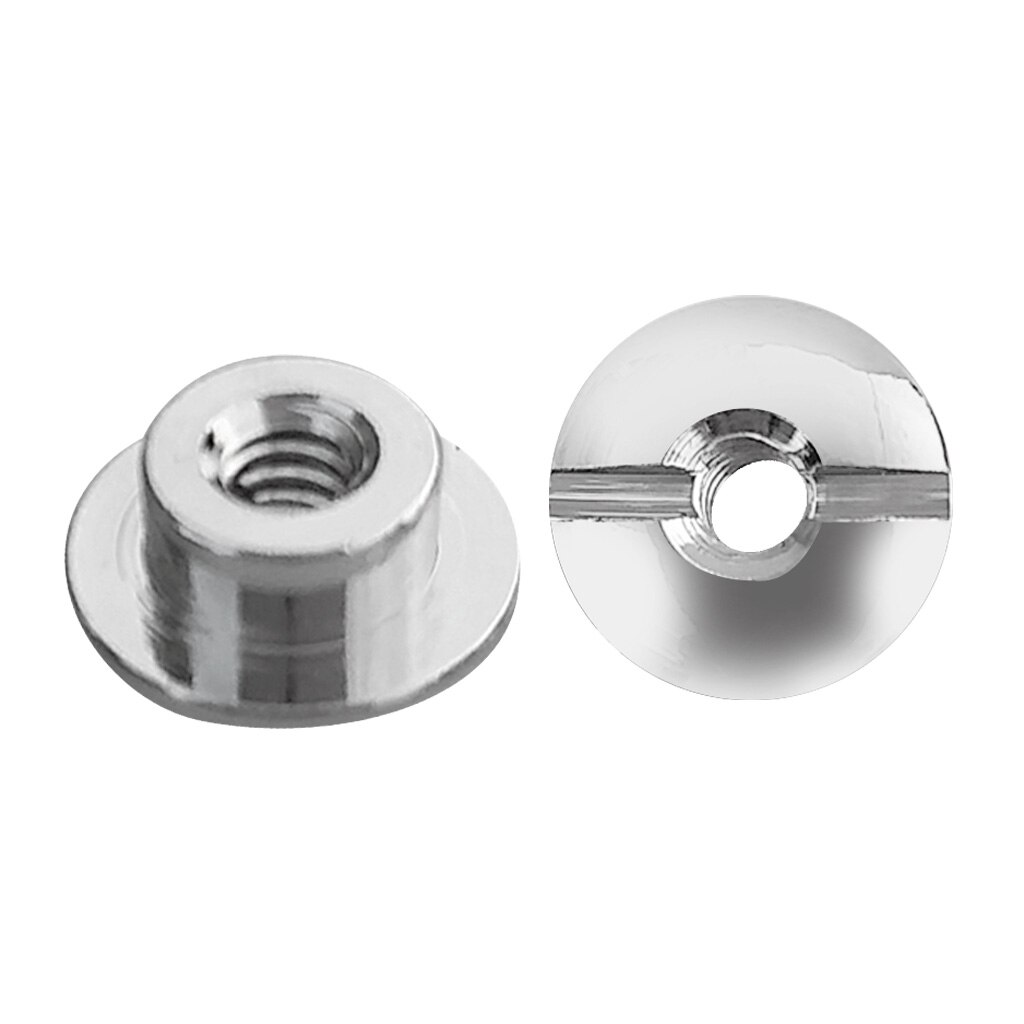 2Pcs Duiken Dive Cilinder Tank Klep, Handwiel Moer 3/16 "-24 Draad, Vervanging Moer