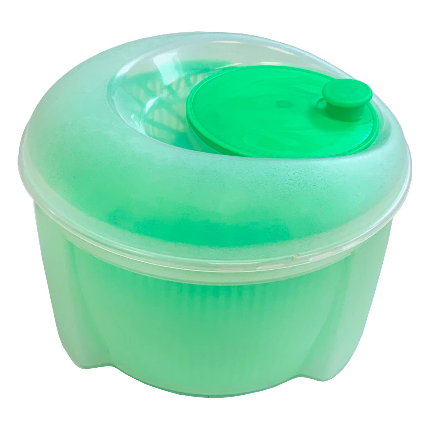 Centrifugadora de ensalada 4,5 litros de plástico, modelo Diana, escurridor, secadora manual para lechuga y verduras, mecanismo