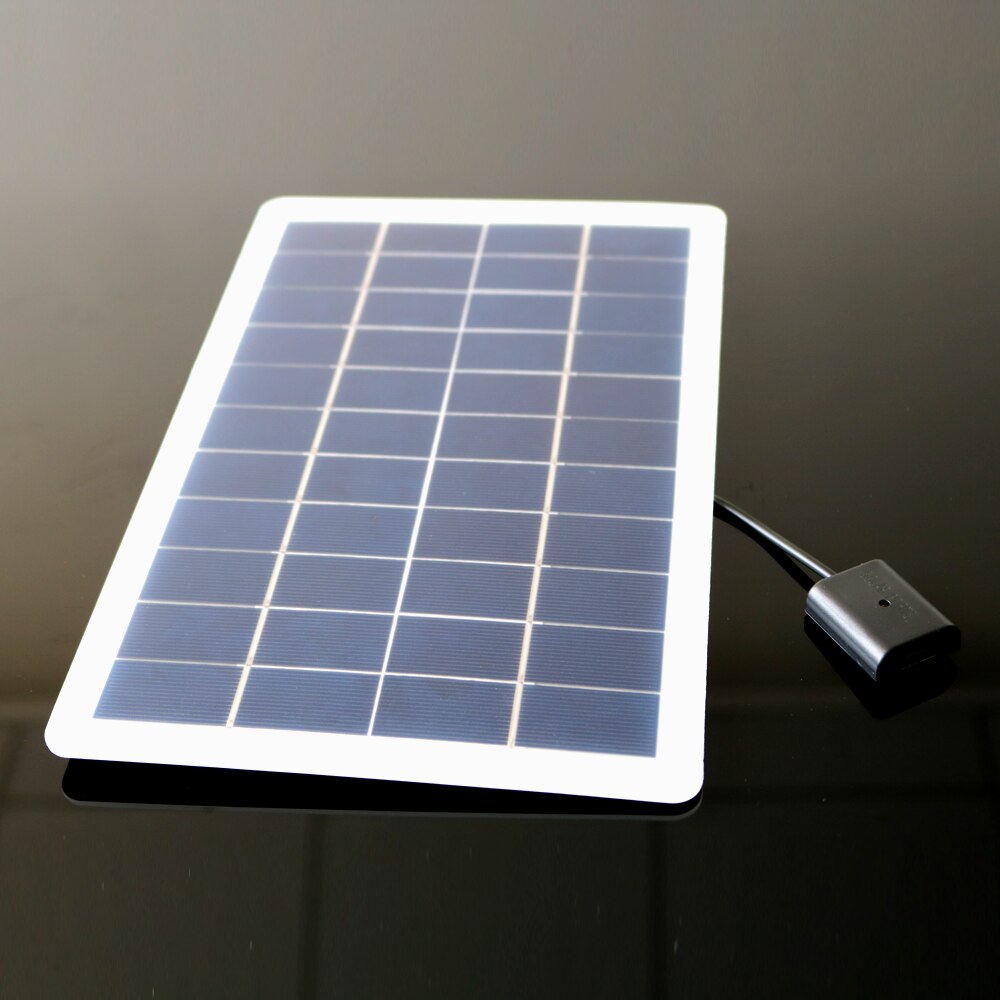 UTTASU 5 V 5 W Draagbare Zonnepaneel Met USB Mini