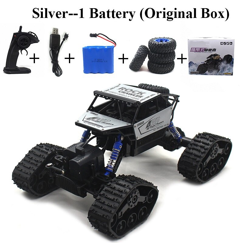 2.4Ghz Rock Crawler 1:16 Rc Auto 4WD Radio Control Sneeuwscooter 4X4 Drive Afstandsbediening Speelgoed Jongen 2199-2