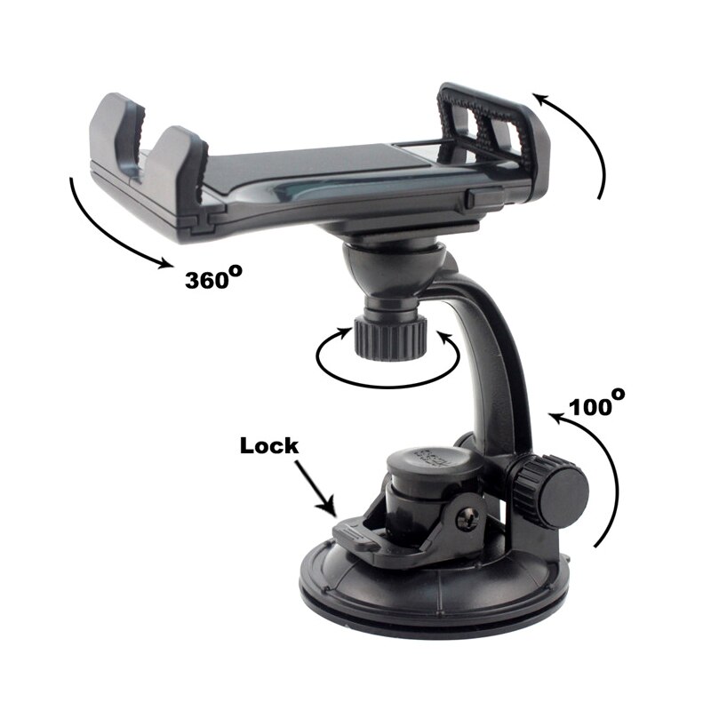 Universele autotelefoonhouder met 360 graden voor xiaomi, iphone, tabletstandaard, desktop, voorruit, tablethouder, autohouder