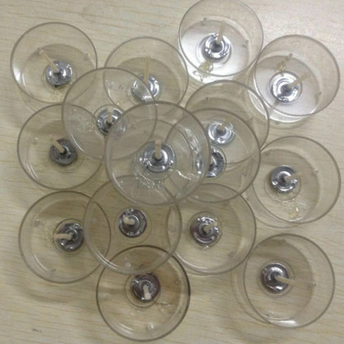 50 Uds mechas para velas núcleo de algodón pre-encerado sostenedores para fabricación de velas tamaño pico