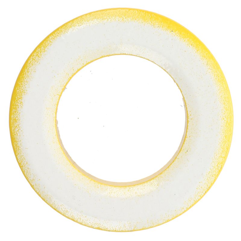 2 uds 33mm x 19mm x 11mm Amarillo Blanco hierro núcleo ferrita anillos Toroide