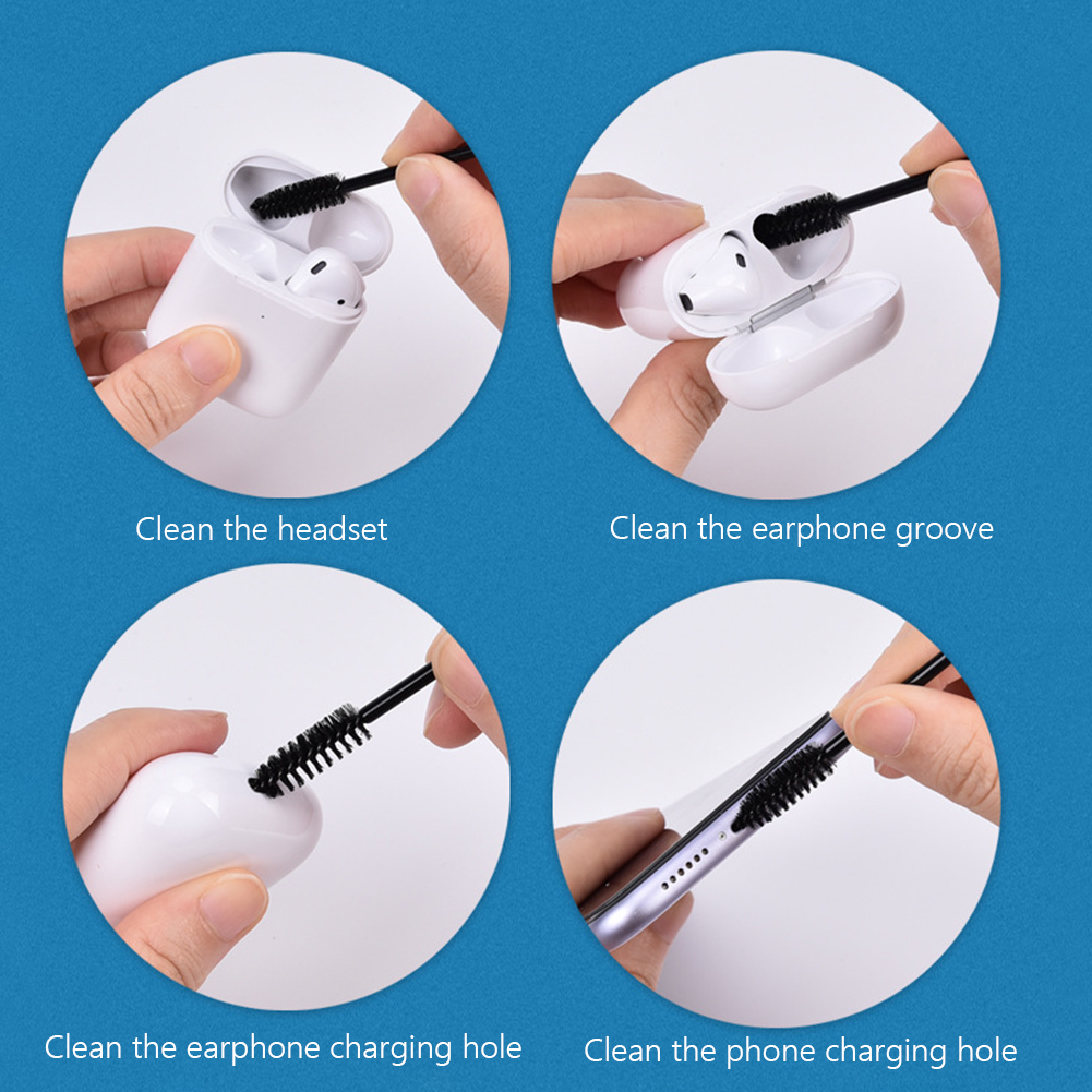 Camera Lens Cleaning Set Digitale Set Schoonmaken Lens Met Luchtblazer Borstel Doek Oortelefoon Screen Veeg Tool