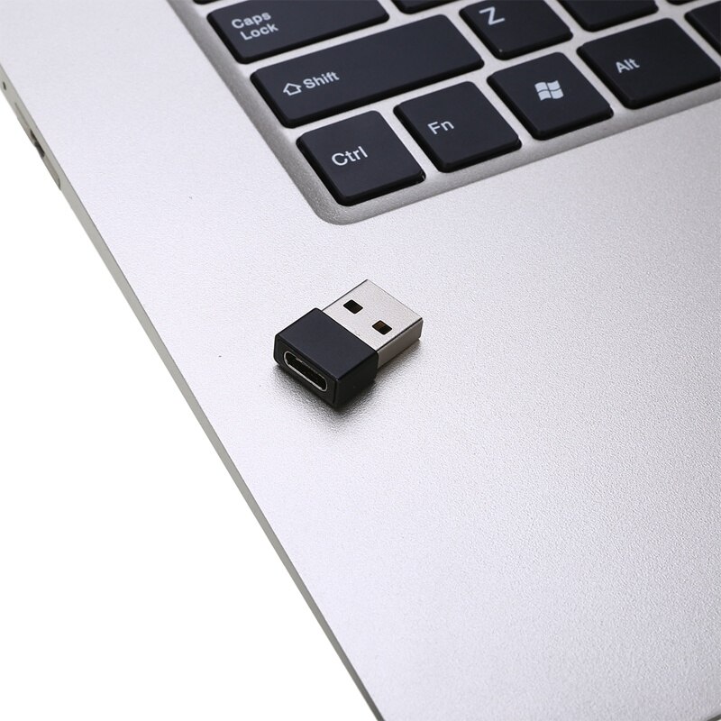 Mini Type C USB-C 3.1 Vrouwelijke naar USB 2.0 Male Adapter OTG Kabel Converter Duurzaam Zwart Connector Adapter