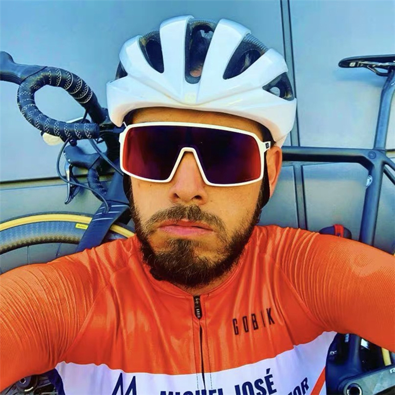 Sport Polarisierte Sutro Radfahren Brille Radfahren Brille Männer Frauen Fahrrad Gläser UV400 Radfahren sonnenbrille 3 Objektiv