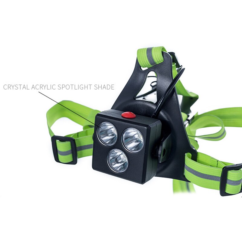 Ładowanie USB światło robić biegania bezpieczeństwo w nocy światło ostrzegawcze doprowadziło latarka na klatkę piersiową na wolnym powietrzu sport latarka jogging kolarstwo latarka rowerowa