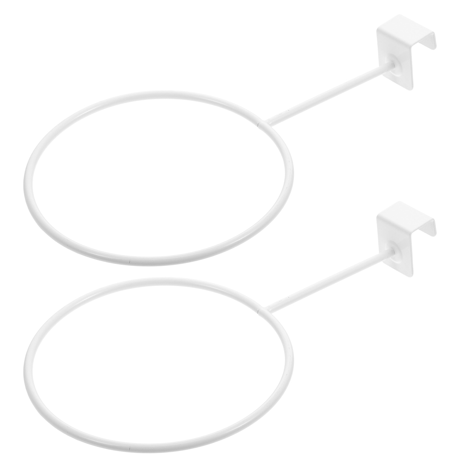 2 pcs rack display rack iron balls bracket hats display rack basketball holder for mall shop indoors