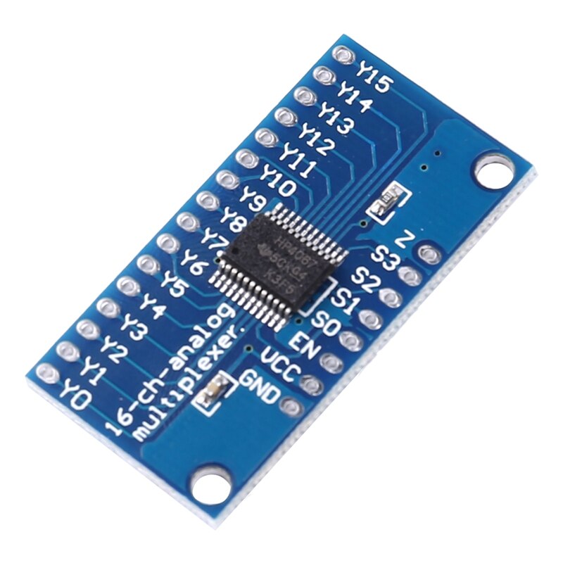 10 pièces CD74HC4067 Module de carte de dérivation de multiplexeur numérique analogique 16 canaux pour Arduino
