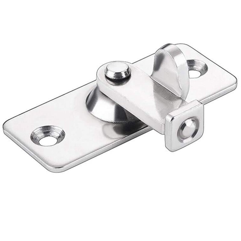 90 Degree Door Buckle Latch Stainless Steel Right Angle Lock Sliding Door Door Right Angle Window Bathroom Door Latch