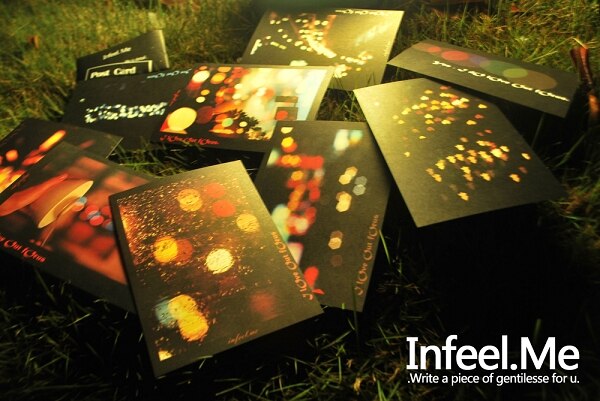 Infeel. Me Postkaart Wazig Focus Fotografie Card Spot Collection Art Lenticulaire Gerecycled Recordable 152 * 106mm8pcs