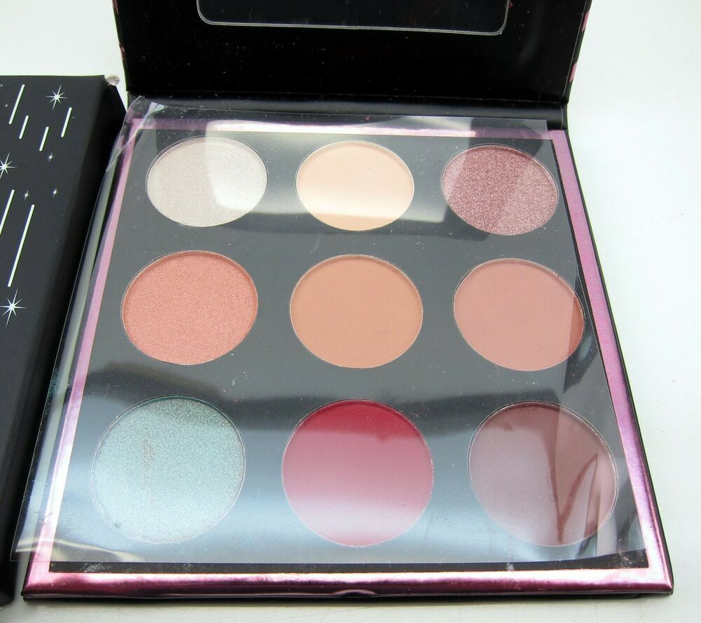 Paleta de sombras de ojos de edición limitada, 9 tonos de colores, maquillaje Geek, novedad