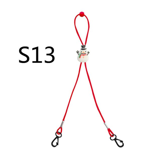 Face Mask Holder Rop Mask Lanyard Adjustable Mask Hanging Hook Rop Antilost Antidrop Mask Hanging Neck Rop Random Color: S13