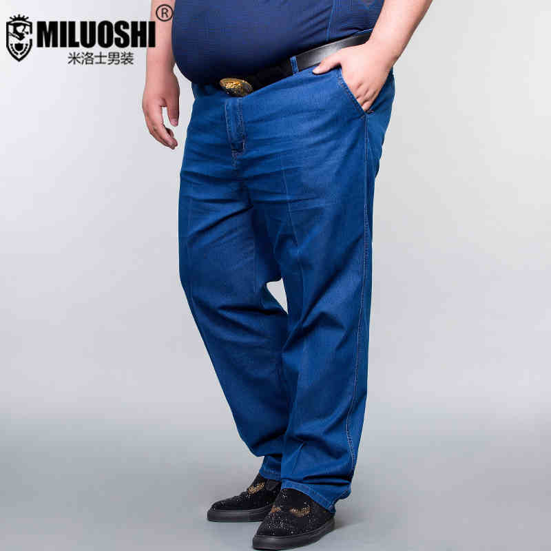 Plus size 10xl 9xl 8xl 52 50 spring jeans mænd vintage denim bukser casual bukser slim fit mærketøj mandlige denim bukser: Xxxl