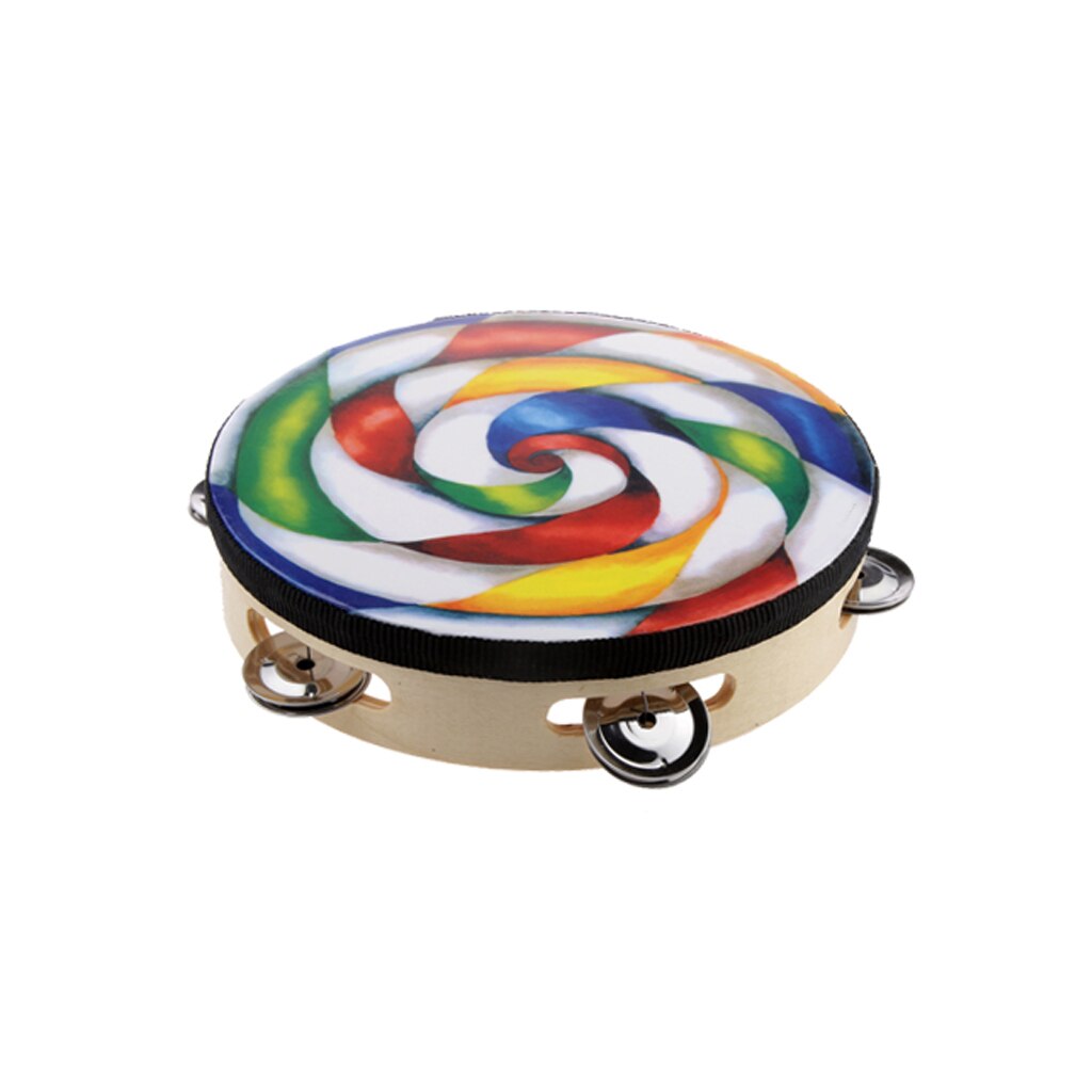 8 "tambor de madera Musical tambor percusión para KTV Iglesia divertido
